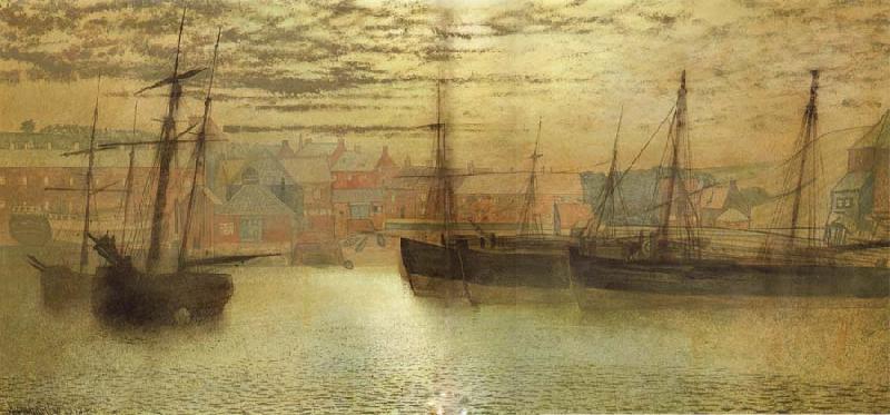 Atkinson Grimshaw Whitby Harbour